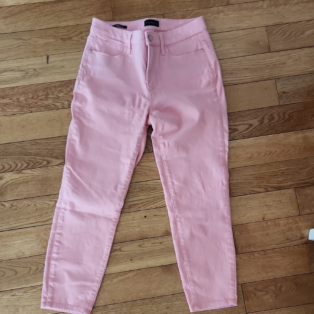 Talbots Pink Jegging Crop